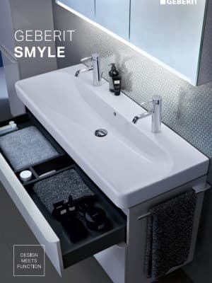Geberit Smyle vonios kambario serija Geberit Smyle vonios kambario serija