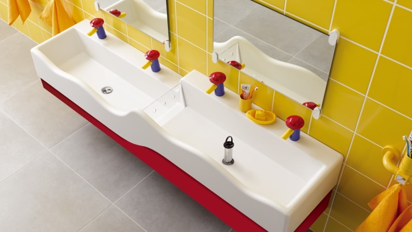 Vonios kambario serija Geberit Bambini Vonios kambario serija Geberit Bambini