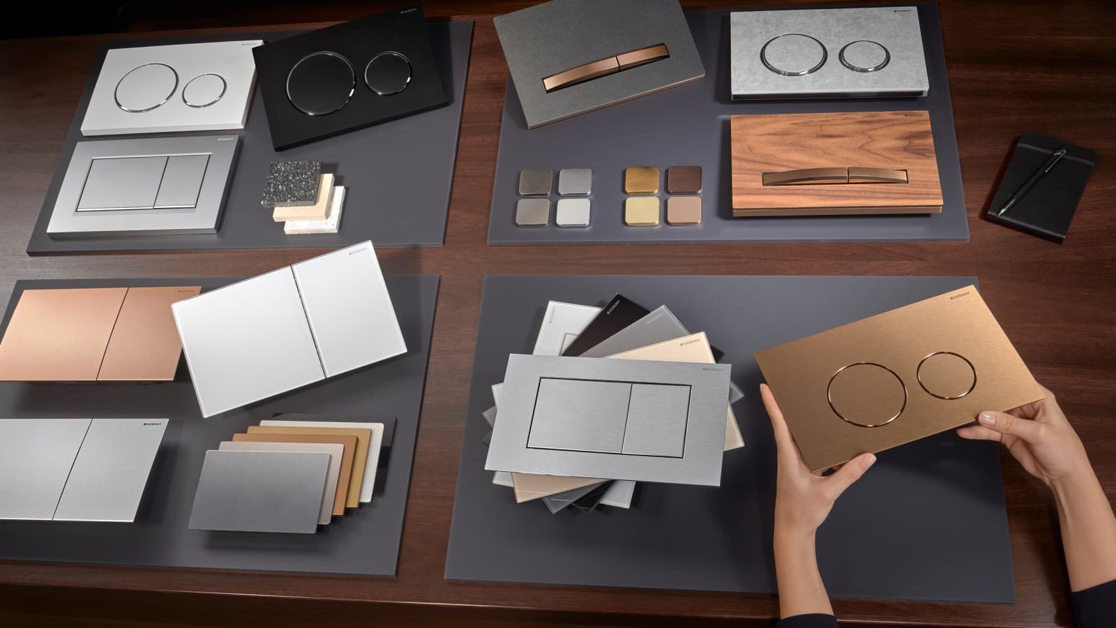 Geberit vandens nuleidimo mygtukai Geberit vandens nuleidimo mygtukai