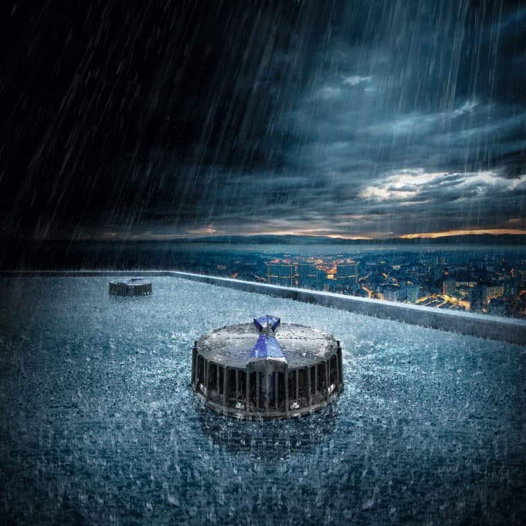 Aktyvi stogo lietaus nuotekų surinkimo ir nukreipimo sistema – Geberit Pluvia Aktyvi stogo lietaus nuotekų surinkimo ir nukreipimo sistema – Geberit Pluvia