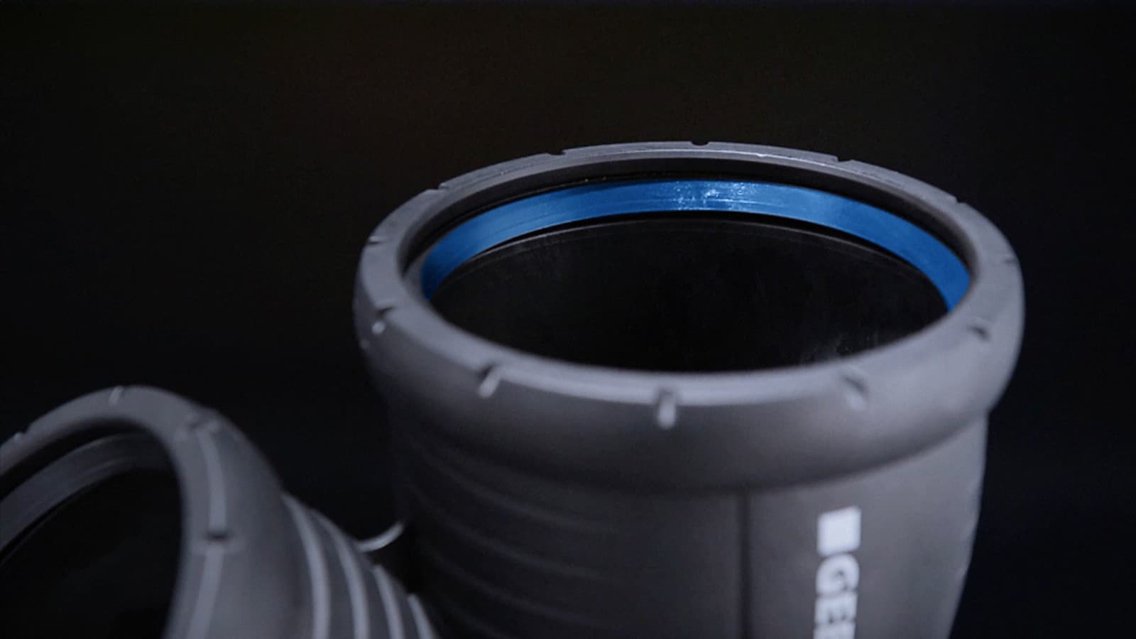 The Geberit Silent-Pro sealing rings are made of high-quality, durable EPDM material The Geberit Silent-Pro sealing rings are made of high-quality, durable EPDM material