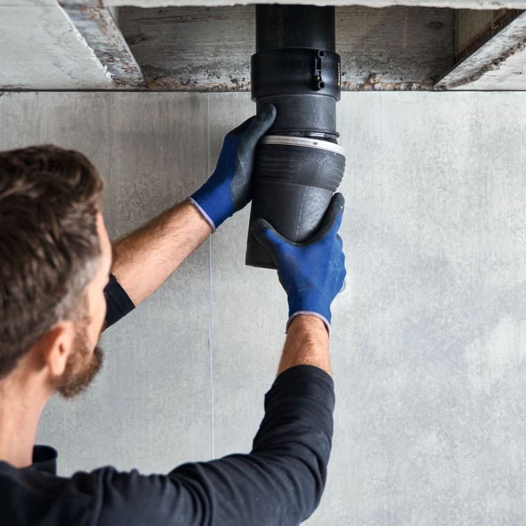 Geberit Silent-db20 poslinkio jungties montavimas Geberit Silent-db20 poslinkio jungties montavimas