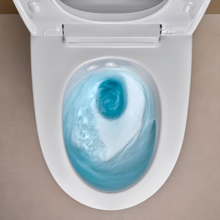 Geberit AquaClean Mera technologijos TurboFlush ypatybės Geberit AquaClean Mera technologijos TurboFlush ypatybės