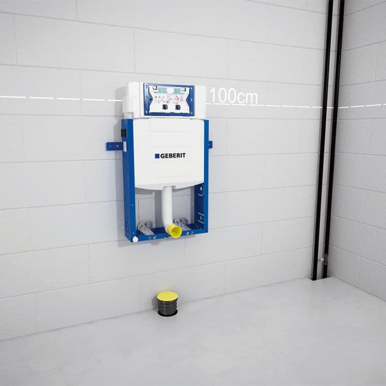 Geberit Kombifix montavimo elemento tvirtinimas Geberit Kombifix montavimo elemento tvirtinimas